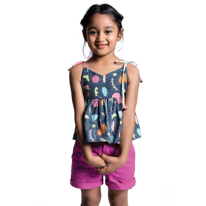 Buy Blooming Girls Top | Shop Verified Sustainable Kids Tops on Brown Living™