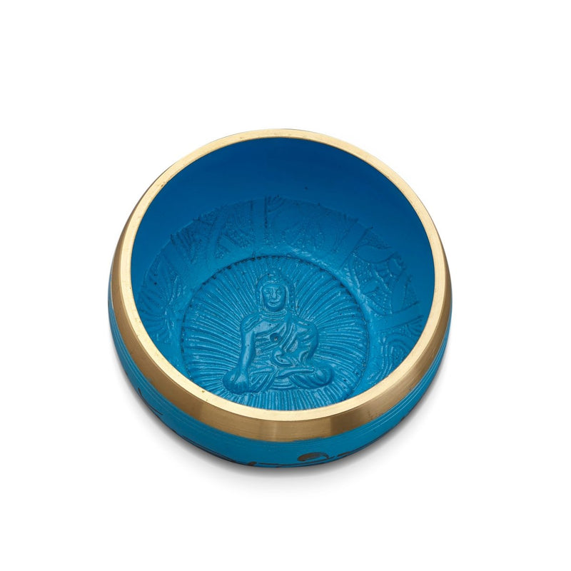 Buy Blue Sacred Mantra Bowls | 5.5 Inches | Shop Verified Sustainable Musical Instruments on Brown Living™