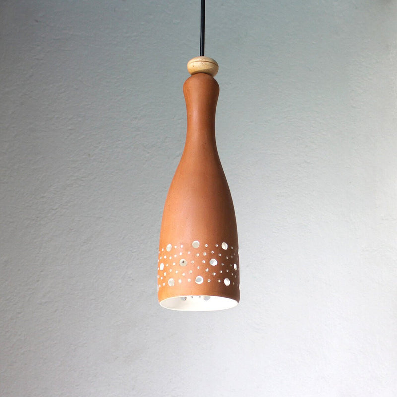 Buy Bot Handmade Terracotta Ceiling Light | Shop Verified Sustainable Products on Brown Living