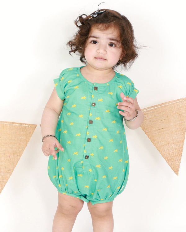 Buy Calm Palm Unisex Onesie | Shop Verified Sustainable Kids Onesies on Brown Living™