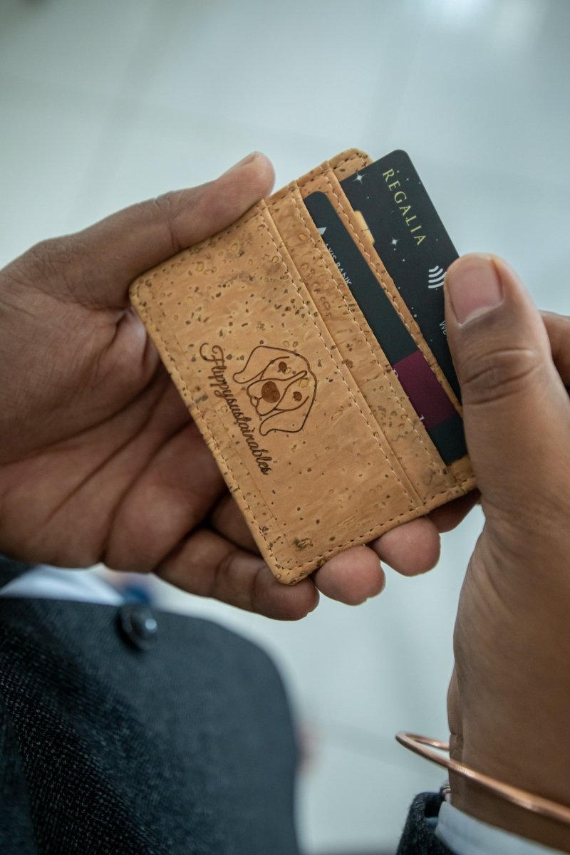 Buy Canyon Cardholder | Premium Cork Cardholder | 6 Card Slots | Cork | Shop Verified Sustainable Card Sleeves on Brown Living™