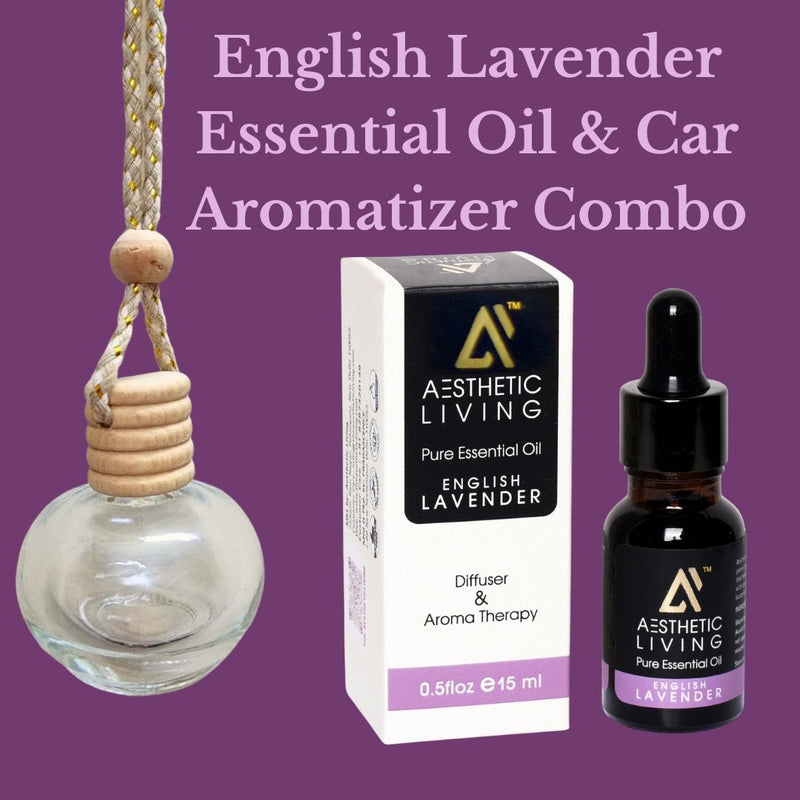 Buy Round Car Aromatizer/ Diffuser Bottle with Essential Oil | Shop Verified Sustainable Essential Oils on Brown Living™