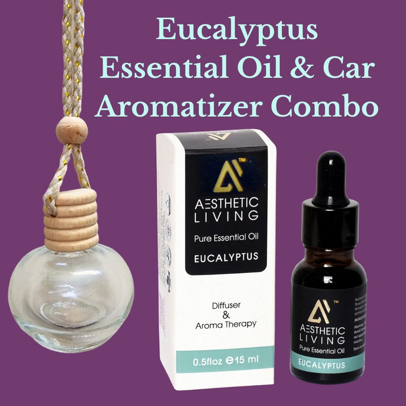 Buy Round Car Aromatizer/ Diffuser Bottle with Essential Oil | Shop Verified Sustainable Essential Oils on Brown Living™