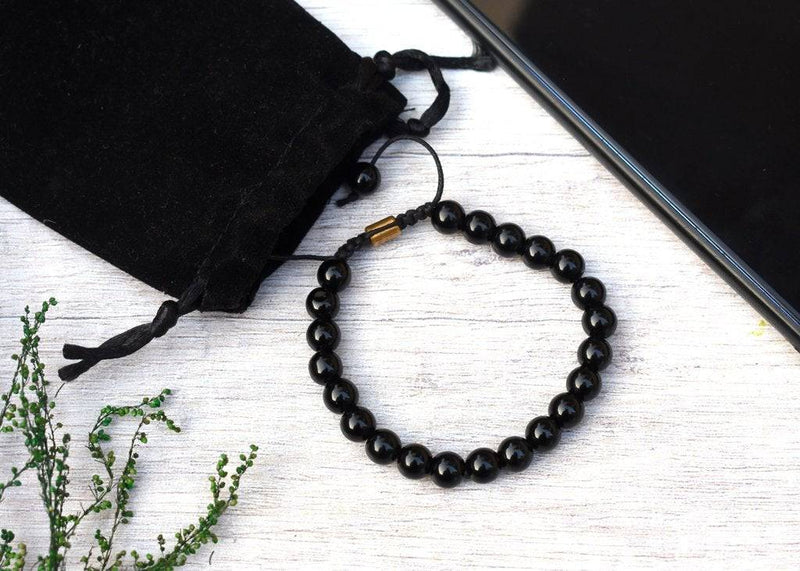 Buy Certified Unisex Onyx Bracelet - Black | Shop Verified Sustainable Womens Accessories on Brown Living™