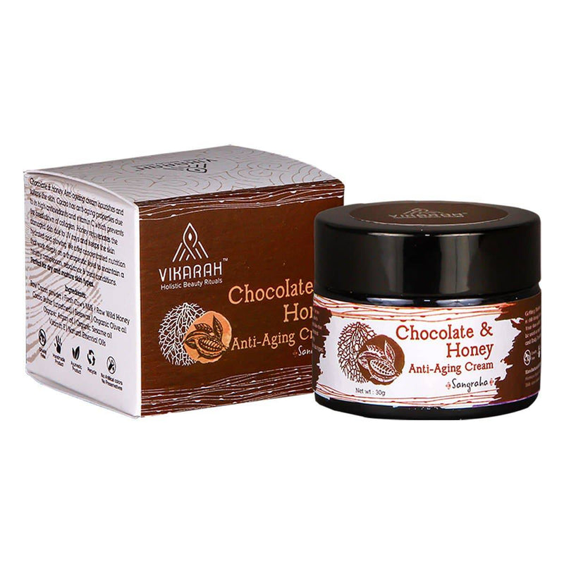 Buy Chocolate And Honey Anti-Aging Cream | Shop Verified Sustainable Face Moisturizer on Brown Living™