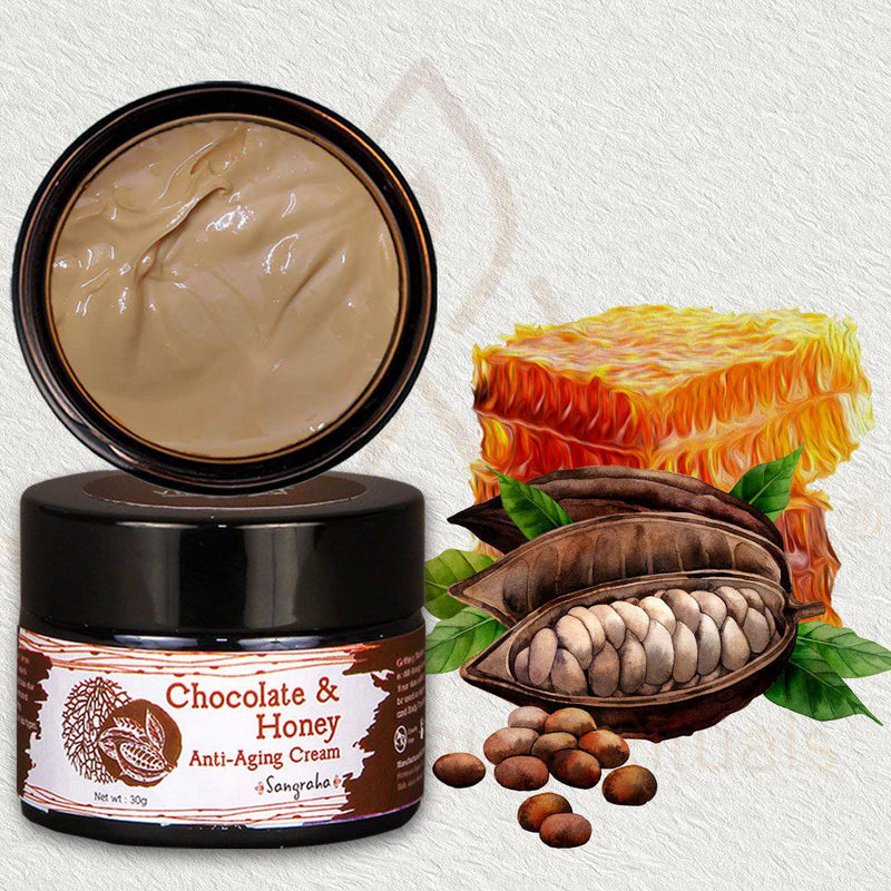 Buy Chocolate And Honey Anti-Aging Cream | Shop Verified Sustainable Face Moisturizer on Brown Living™