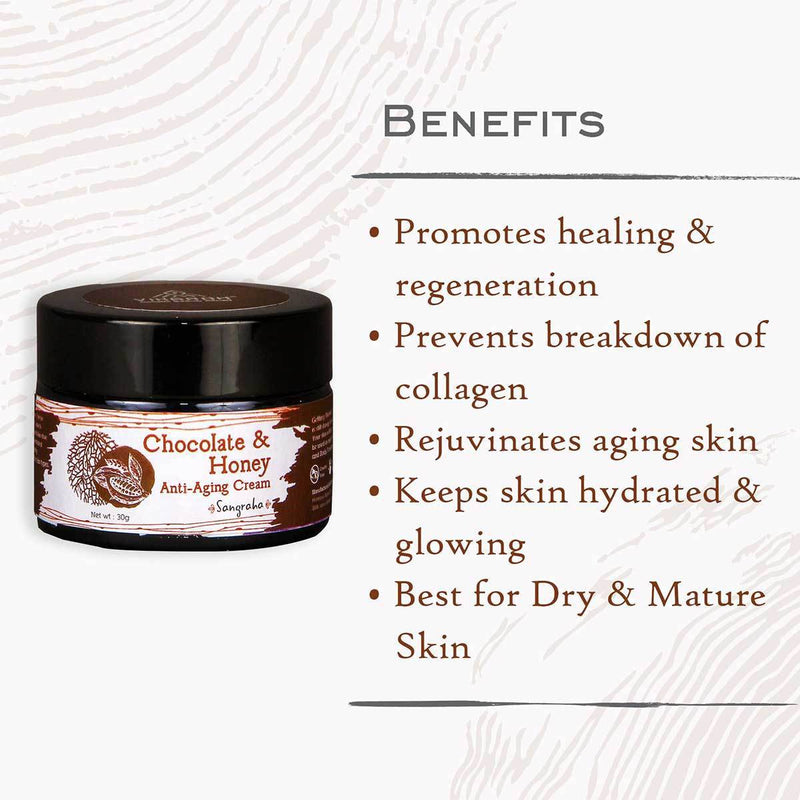 Buy Chocolate And Honey Anti-Aging Cream | Shop Verified Sustainable Face Moisturizer on Brown Living™