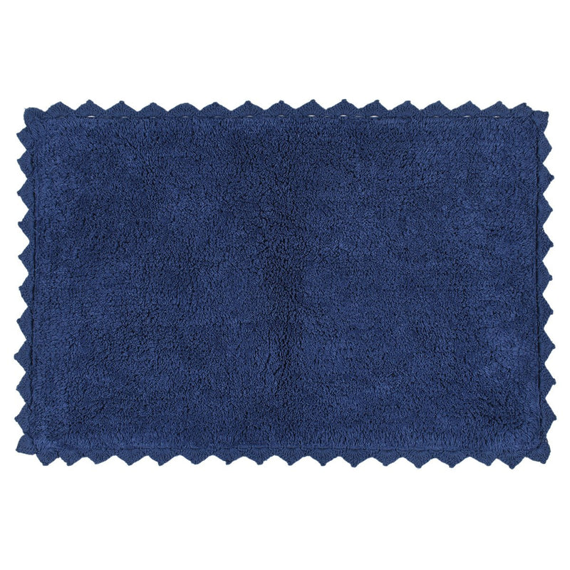 Cloud Walk Rectangle Bathmat - Blue | Verified Sustainable Mats & Rugs on Brown Living™