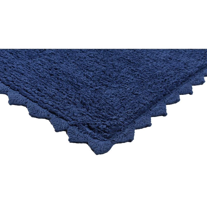 Cloud Walk Rectangle Bathmat - Blue | Verified Sustainable Mats & Rugs on Brown Living™