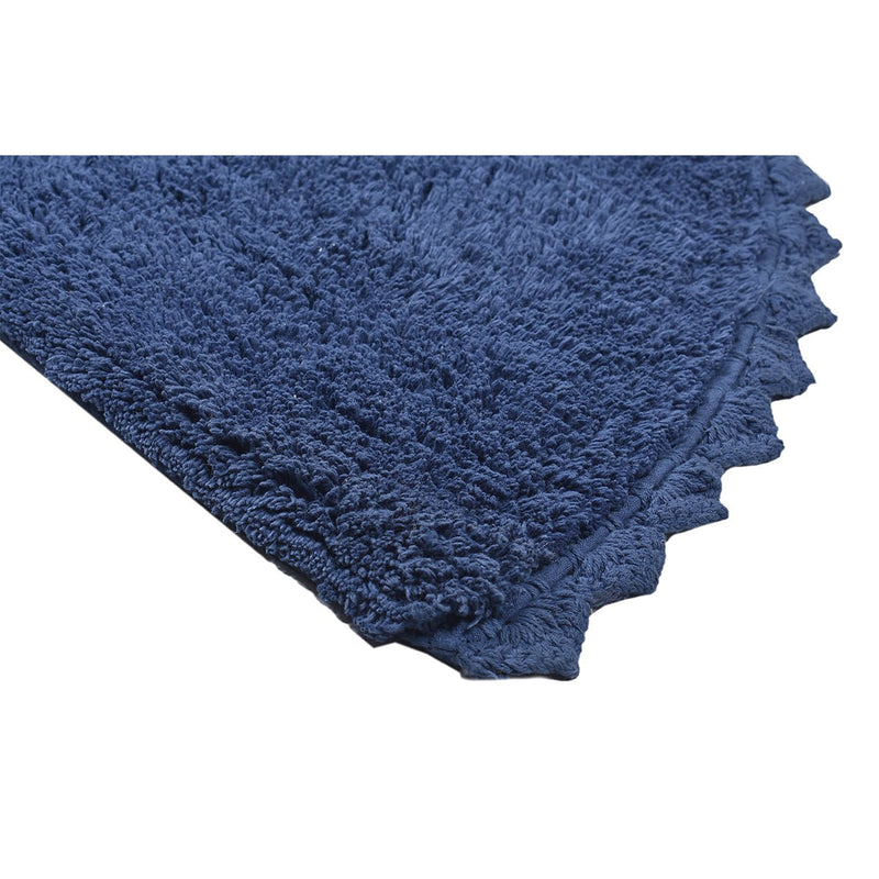 Cloud Walk Rectangle Bathmat - Blue | Verified Sustainable Mats & Rugs on Brown Living™