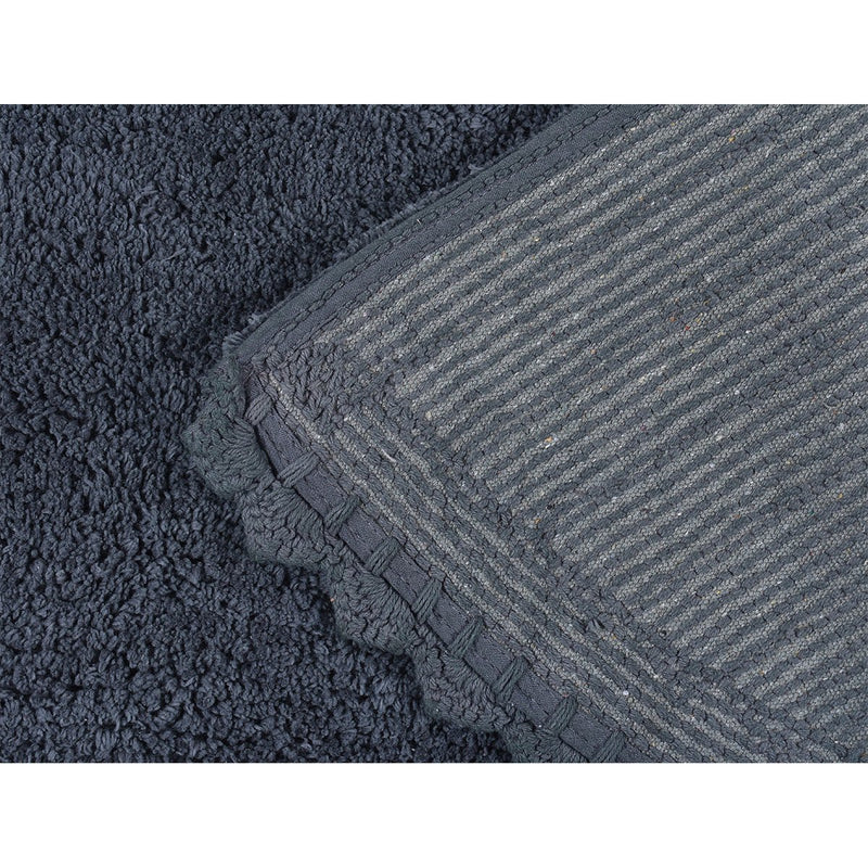 Cloud Walk Rectangle Bathmat - Dark Grey | Verified Sustainable Mats & Rugs on Brown Living™