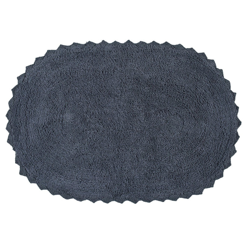 Cloud Walk Rectangle Bathmat - Dark Grey | Verified Sustainable Mats & Rugs on Brown Living™