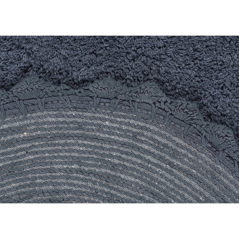 Cloud Walk Rectangle Bathmat - Dark Grey | Verified Sustainable Mats & Rugs on Brown Living™