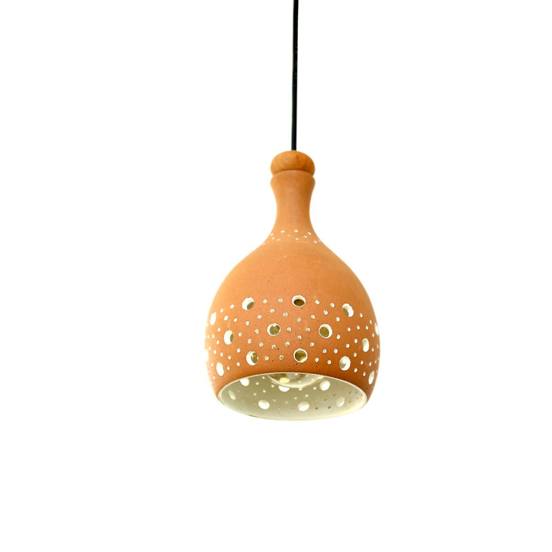 Buy COCO L Handmade Terracotta Ceiling Light | Shop Verified Sustainable Products on Brown Living