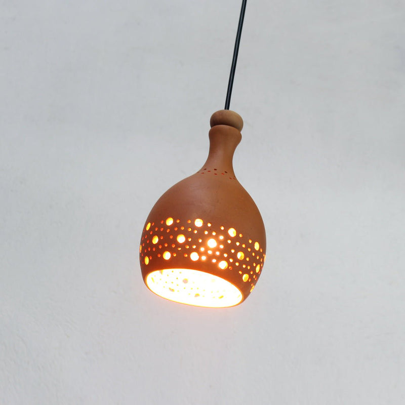 Buy COCO L Handmade Terracotta Ceiling Light | Shop Verified Sustainable Products on Brown Living