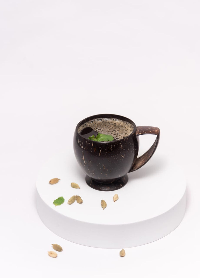 Coconut shell Tea Cup | Verified Sustainable Cups & Saucers on Brown Living™