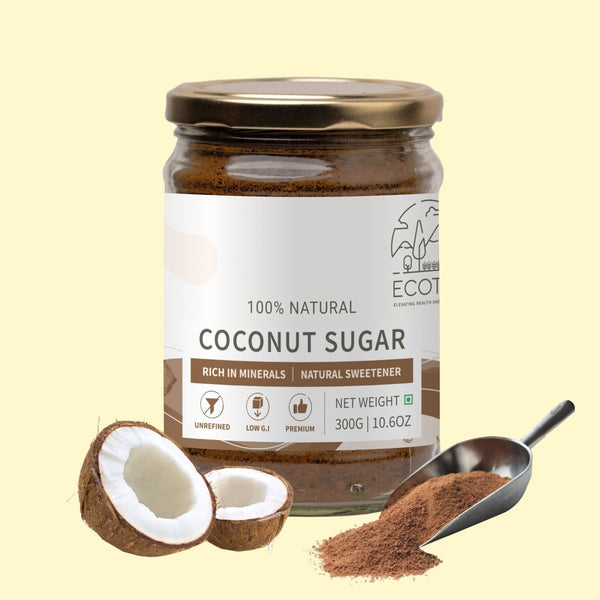 Buy Coconut Sugar- 300g | Blossom Sugar | Natural Sweetener | Shop Verified Sustainable Cooking & Baking Supplies on Brown Living™