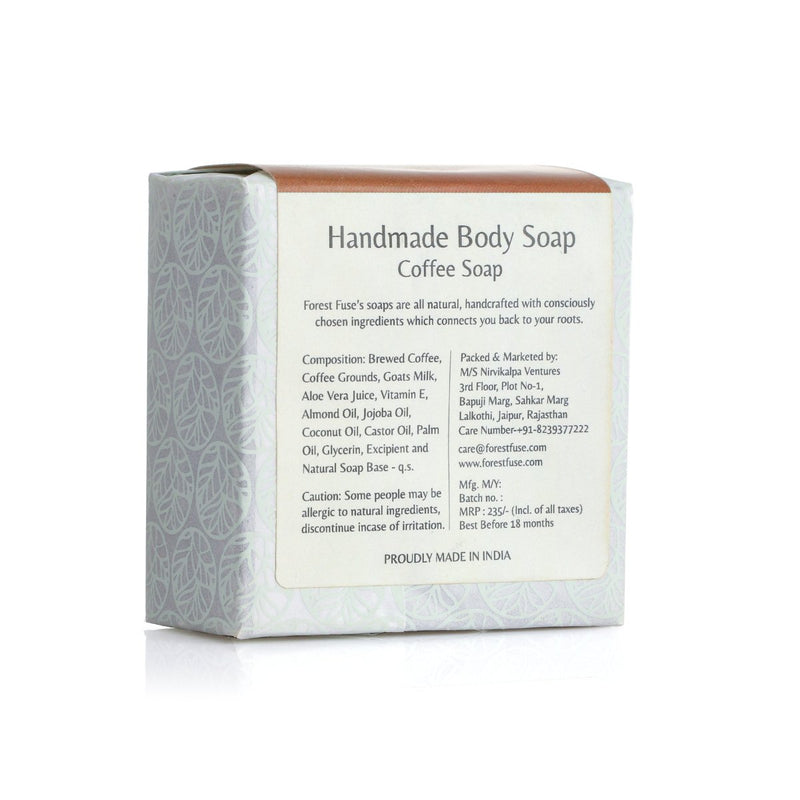 Buy Coffee Soap with Almon Oil | Shop Verified Sustainable Products on Brown Living