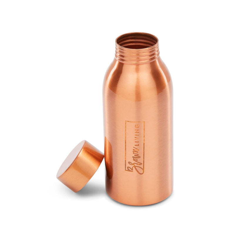 Copper Bottle- Easy Sip & Leak Proof- 500 ml | Verified Sustainable Bottles & Sippers on Brown Living™