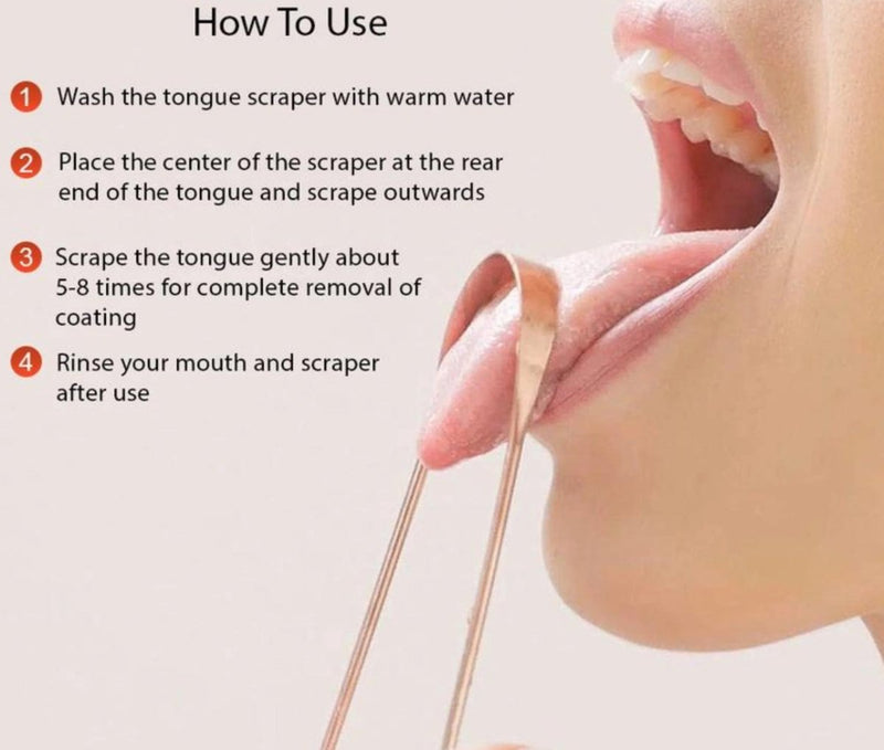 Copper Tongue Cleaner | Verified Sustainable Oral Care on Brown Living™