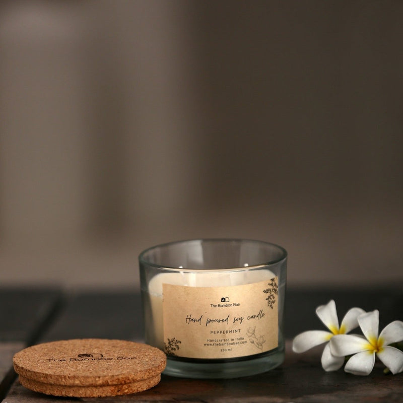 Buy Cork Lid Soy Candle | Jar Candle | Natural & Paraffin Free | Shop Verified Sustainable Candles & Fragrances on Brown Living™