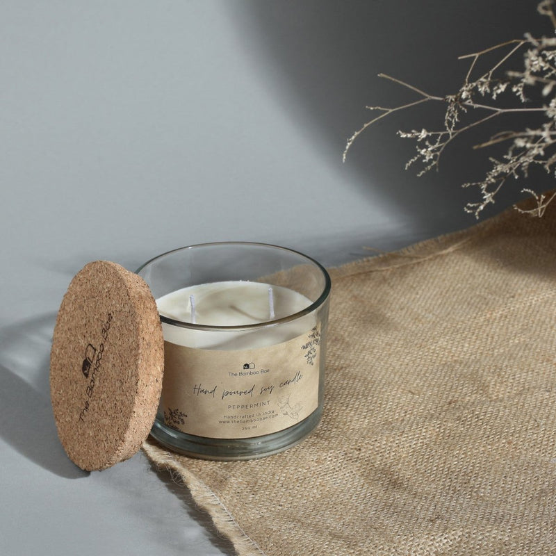 Buy Cork Lid Soy Candle | Jar Candle | Natural & Paraffin Free | Shop Verified Sustainable Candles & Fragrances on Brown Living™