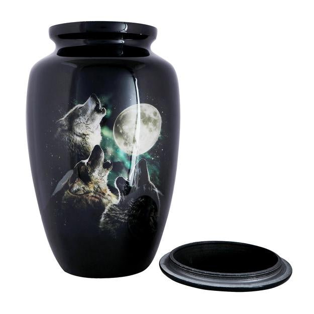 Buy Cremation Urns for Adult Ashes for Funeral, Aluminium | Shop Verified Sustainable Memorial Ceremony Supplies on Brown Living™