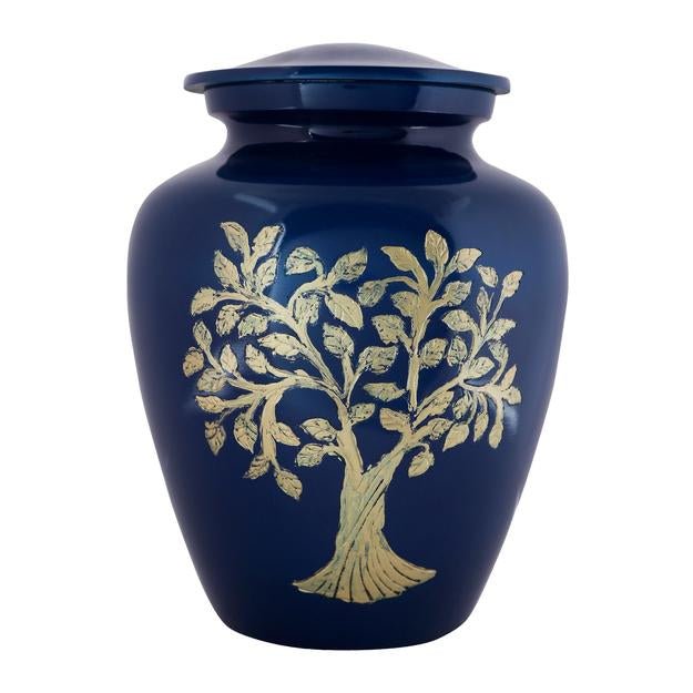 Buy Cremation Urns for Adult Ashes for Funeral, Aluminium | Shop Verified Sustainable Memorial Ceremony Supplies on Brown Living™