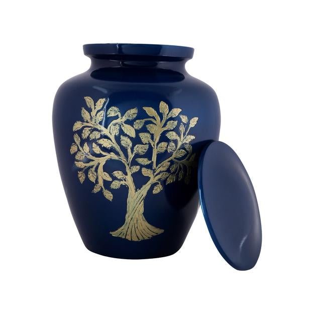 Buy Cremation Urns for Adult Ashes for Funeral, Aluminium | Shop Verified Sustainable Memorial Ceremony Supplies on Brown Living™