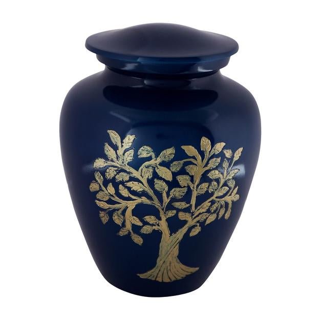 Buy Cremation Urns for Adult Ashes for Funeral, Aluminium | Shop Verified Sustainable Memorial Ceremony Supplies on Brown Living™