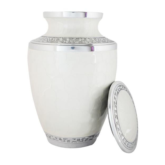 Buy Cremation Urns for Adult Ashes for Funeral, Burial, Aluminium | Shop Verified Sustainable Memorial Ceremony Supplies on Brown Living™