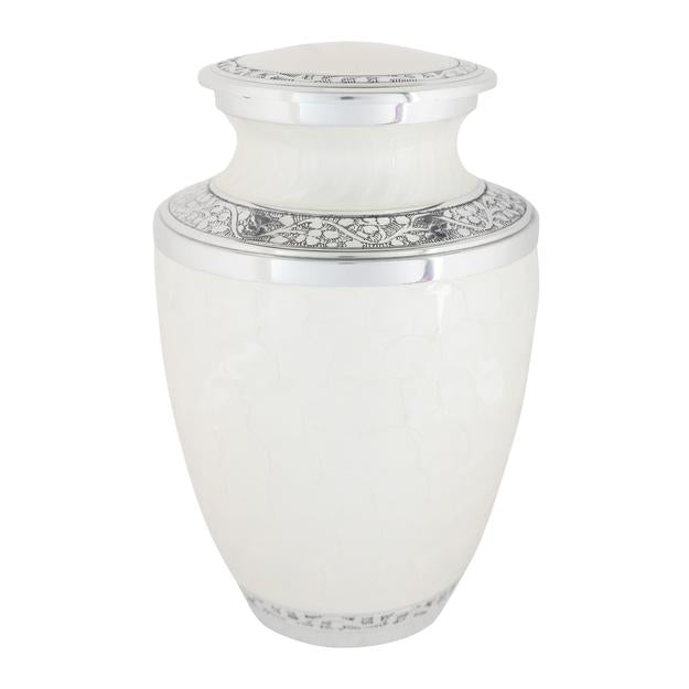 Buy Cremation Urns for Adult Ashes for Funeral, Burial, Aluminium | Shop Verified Sustainable Memorial Ceremony Supplies on Brown Living™