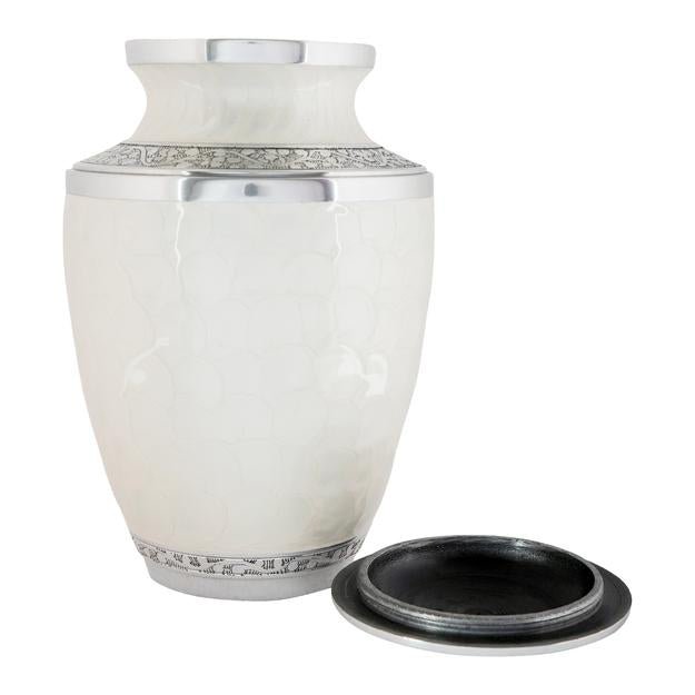 Buy Cremation Urns for Adult Ashes for Funeral, Burial, Aluminium | Shop Verified Sustainable Memorial Ceremony Supplies on Brown Living™