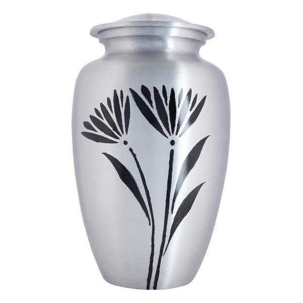 Buy Cremation Urns for Adult Ashes for Funeral, Burial, Aluminium | Shop Verified Sustainable Memorial Ceremony Supplies on Brown Living™