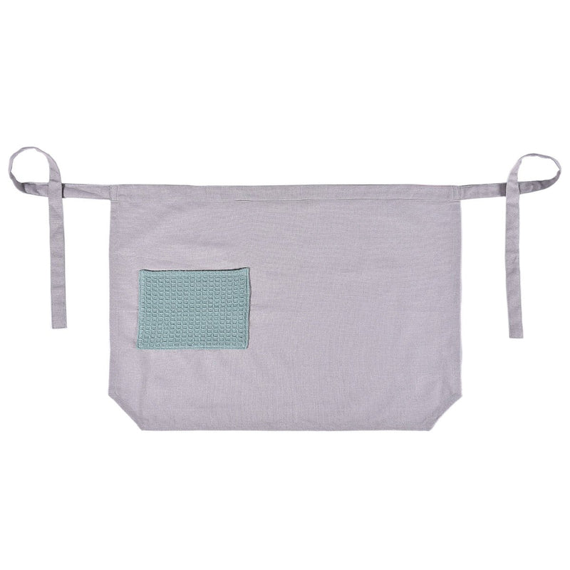 Buy Culinary Companions - Chic Grey & Green Apron | Shop Verified Sustainable Kitchen Linens on Brown Living™