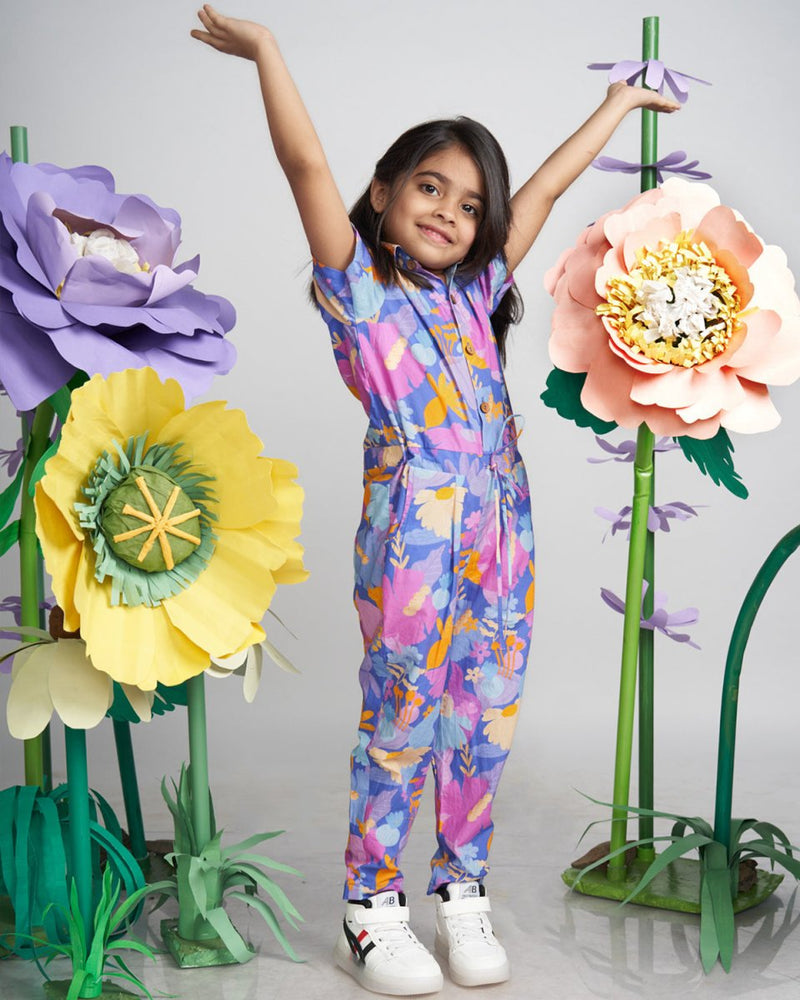 Buy Daffy Unisex Jumpsuit | Shop Verified Sustainable Kids Daywear Sets on Brown Living™