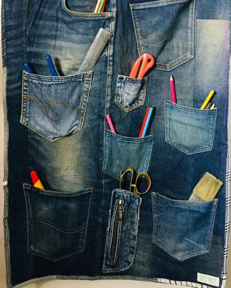 Buy Dashing Denim Organiser | Shop Verified Sustainable Organizers & Planners on Brown Living™