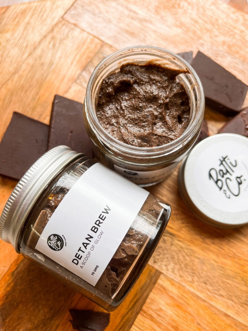 Buy Detan Brew Body Scrub- Pack of 1 | Shop Verified Sustainable Body Scrub on Brown Living™