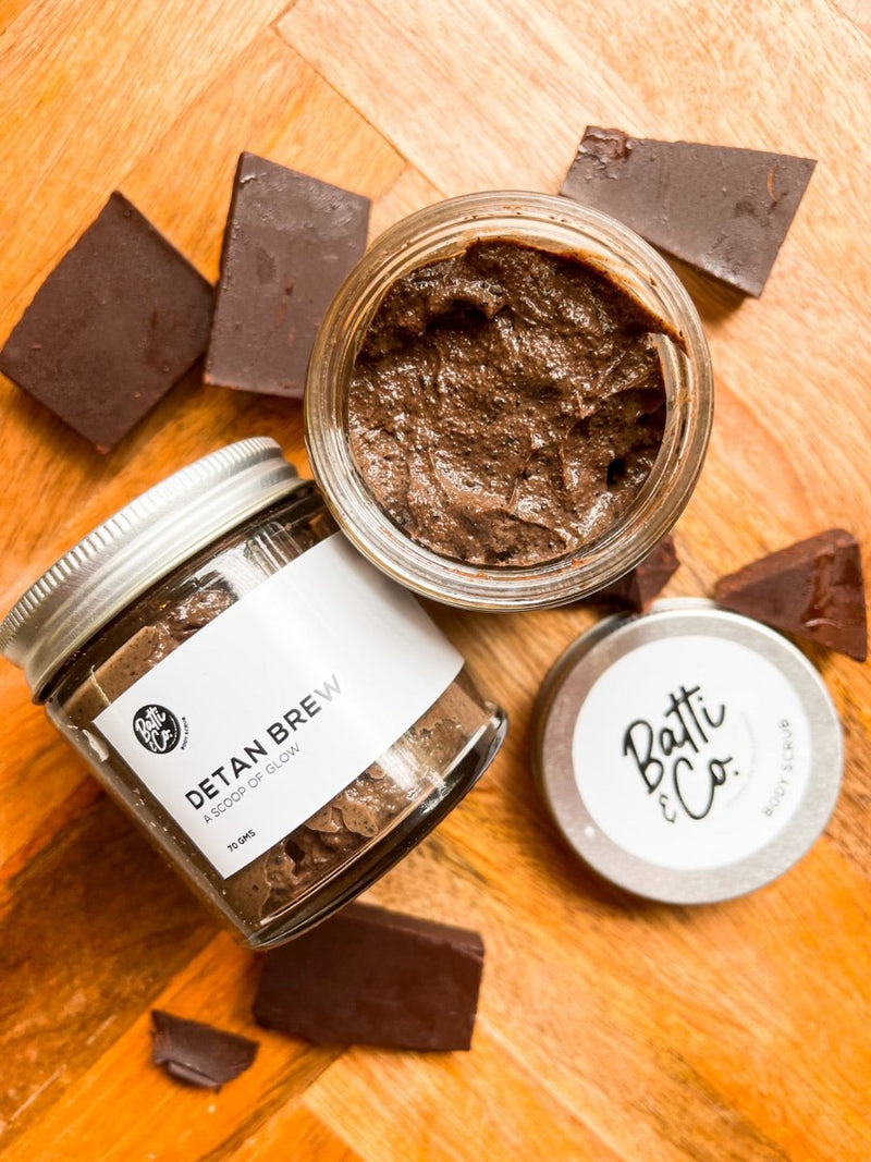 Buy Detan Brew Body Scrub- Pack of 1 | Shop Verified Sustainable Body Scrub on Brown Living™