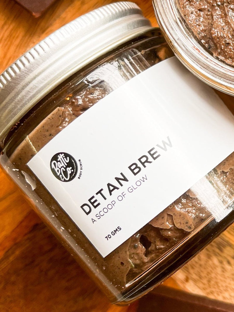 Buy Detan Brew Body Scrub- Pack of 1 | Shop Verified Sustainable Body Scrub on Brown Living™