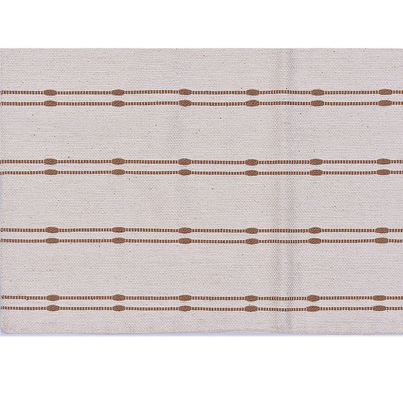 Buy Diamond Ribbed Cotton Table Placemat (Set Of 2) | Shop Verified Sustainable Table Essentials on Brown Living™