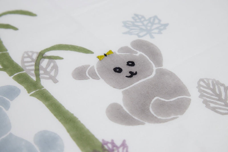 Buy Dohar- K for Koala- Purple | Muslin blanket | Shop Verified Sustainable Bed Linens on Brown Living™