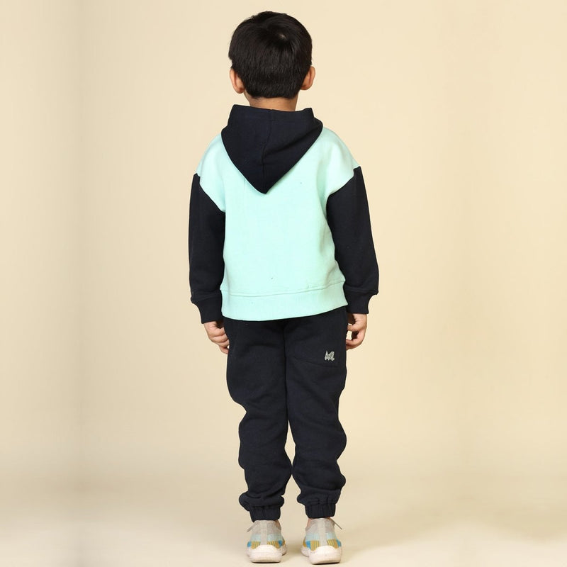 Buy Earth Lover Unisex Hoodie, Blue | Planet First | Shop Verified Sustainable Kids Sweat Shirts on Brown Living™