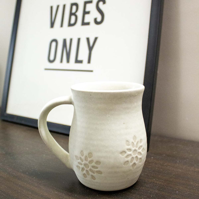 Buy Earthy Floral Coffee Mug | Shop Verified Sustainable Mugs on Brown Living™