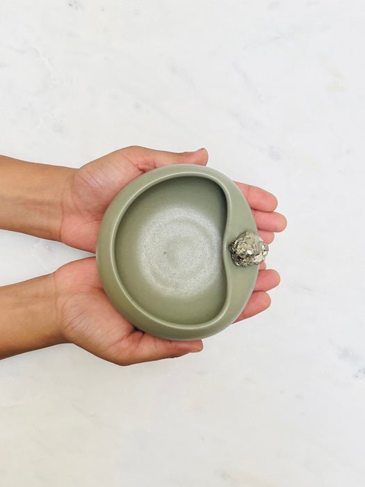 Buy Echo Bowl - Sage Green | Shop Verified Sustainable Vases on Brown Living™