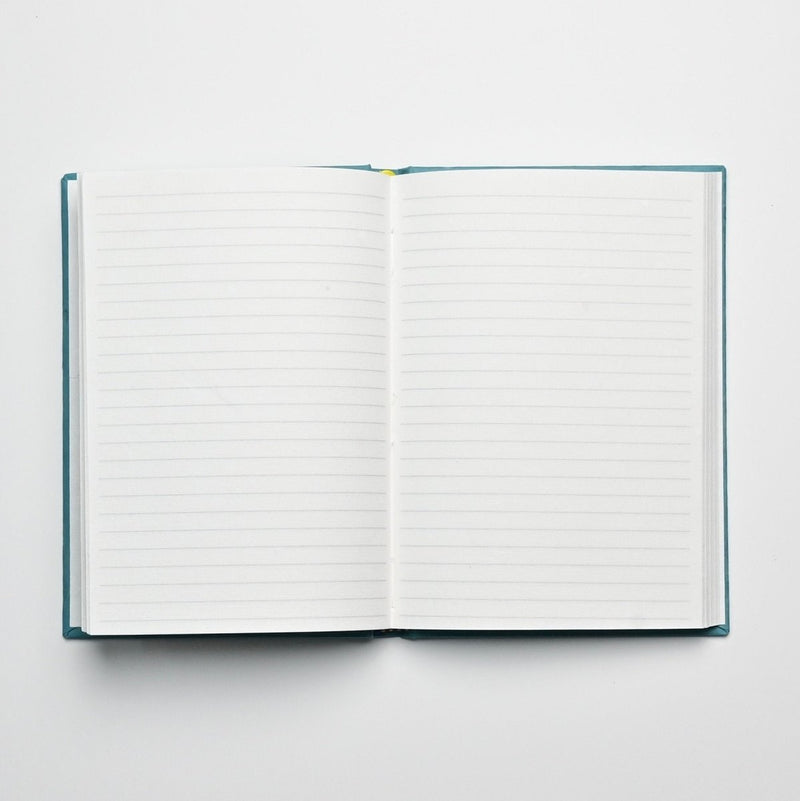 Buy Eco-friendly Tree Free Hardbound Notebook | Teal | Shop Verified Sustainable Notebooks & Notepads on Brown Living™