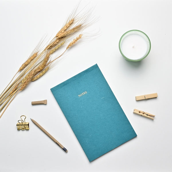 Buy Eco-friendly Tree Free Notepad | Teal | Shop Verified Sustainable Notebooks & Notepads on Brown Living™