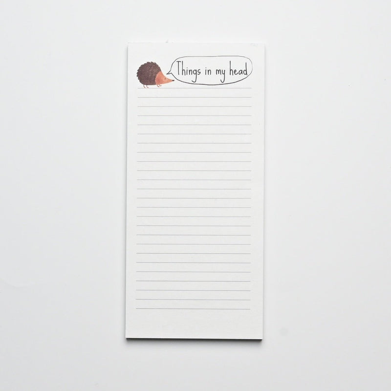 Buy Eco-friendly Tree Free To Do List | Things In My Head | Shop Verified Sustainable Notebooks & Notepads on Brown Living™