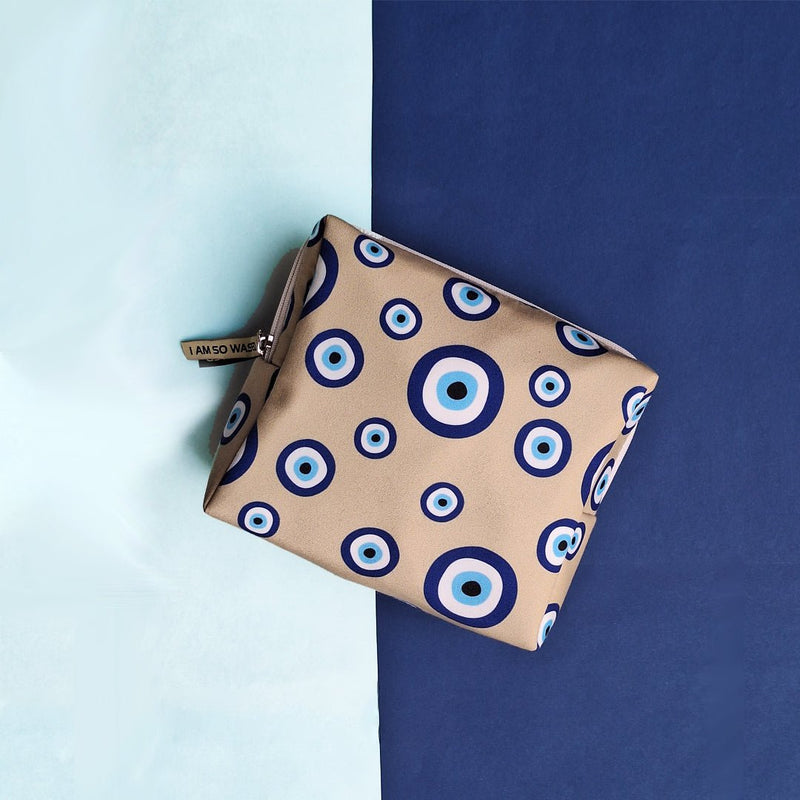 Evil Eye Utility Pouch | Verified Sustainable Pouch on Brown Living™