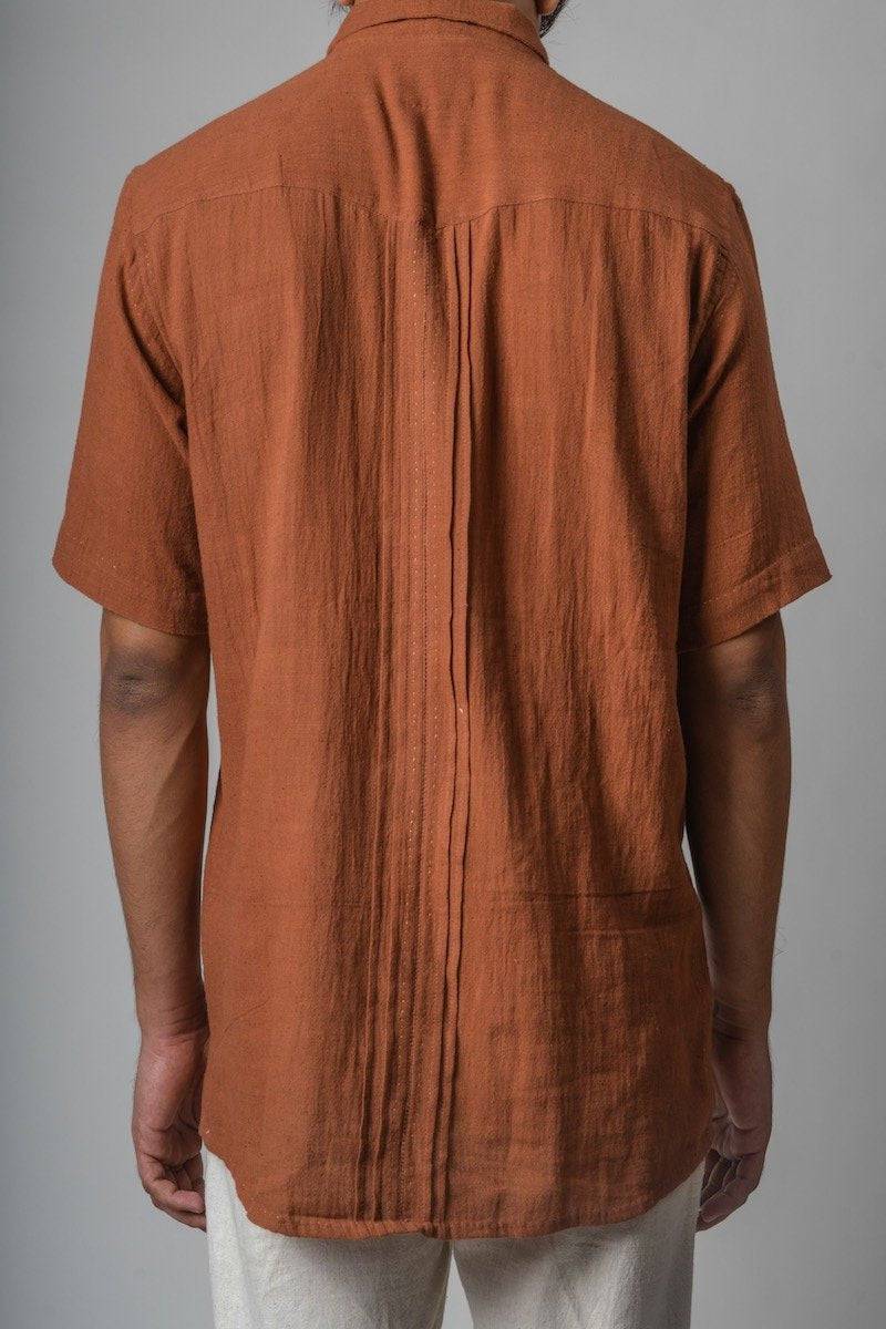 Buy Extra Fabric Flap Shirt | Shop Verified Sustainable Mens Shirt on Brown Living™